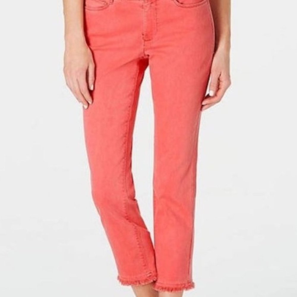J Jill Size 10 Authentic Fit Crop Jeans